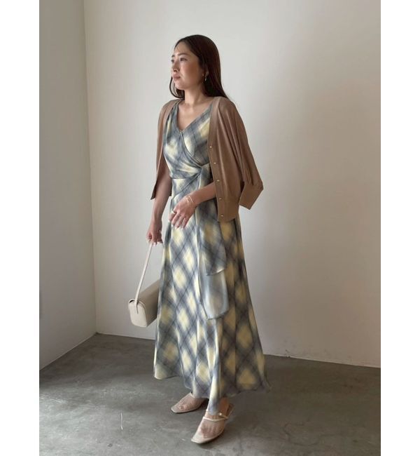 LAGUNAMOON「2WAYラメシアーニットカーディガン」|カーディガン|