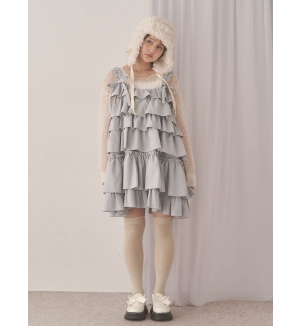 merry jenny「レースドッキングボアハット」|ハット|