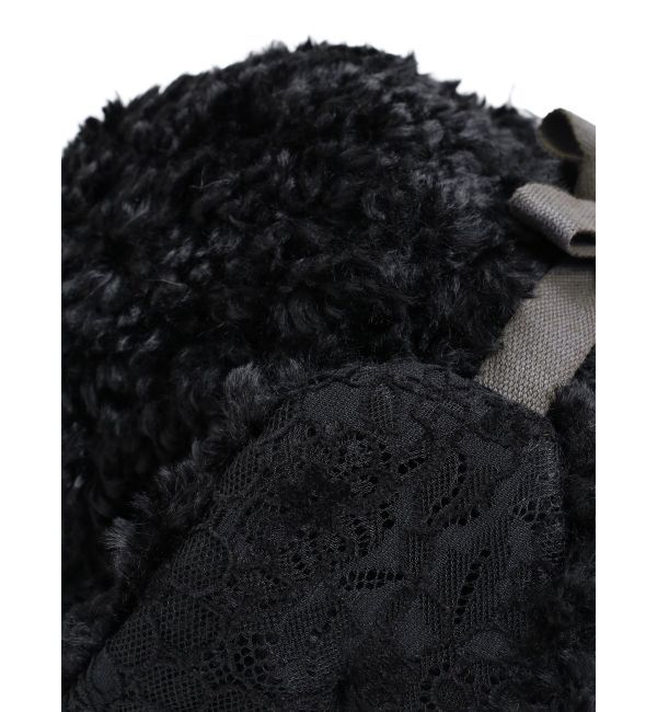 merry jenny「レースドッキングボアハット」|ハット|