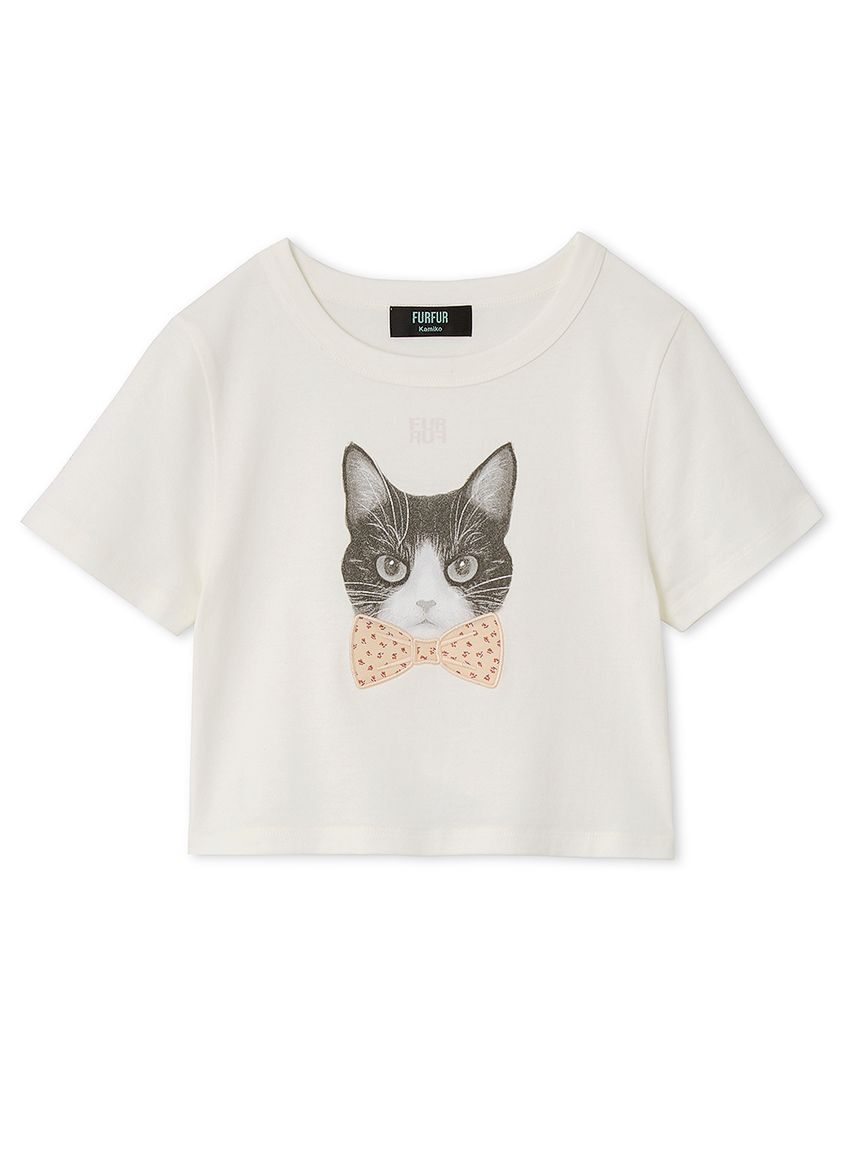 FURFUR「【上國料萌衣コラボ】HanaプリントTシャツ（UNISEX）」|Tシャツ・カットソー|