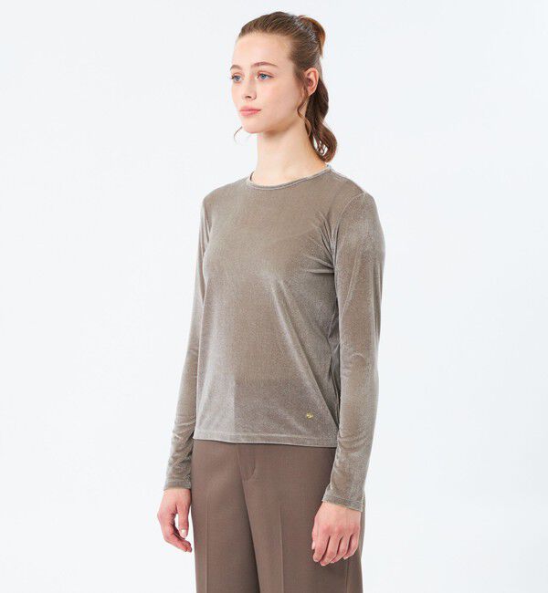 MACKINTOSH PHILOSOPHY「シアーベロアロングスリーブ」|Tシャツ・カットソー|
