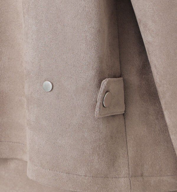  「スエードライクスタンドネックブルゾン」|ブルゾン・スタジャン|