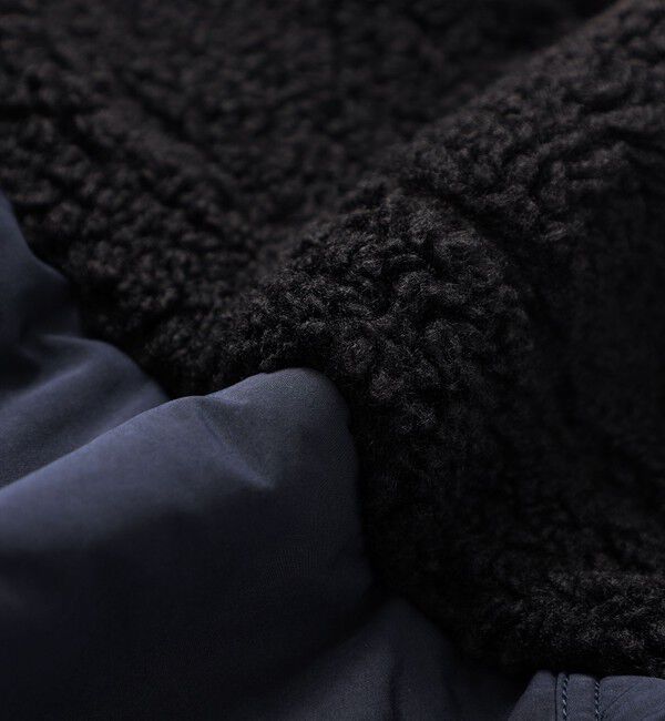  「ボアカラーフライトブルゾン」|ブルゾン・スタジャン|