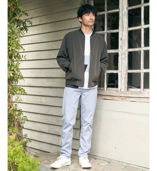 ikka「【撥水】Teflonストレッチブルゾン」|ブルゾン・スタジャン|