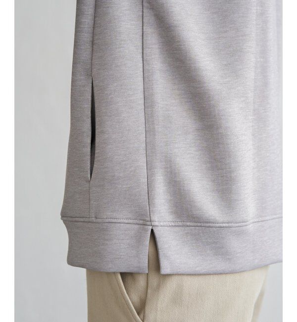 ikka「【抗菌防臭／吸水速乾】GOKU楽ダンボールルーイカラー」|パーカー|