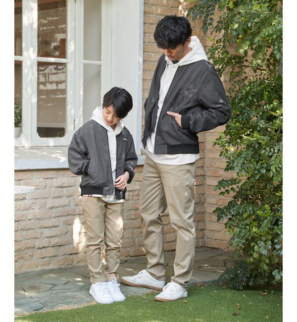 ikka kids「【親子コーデ】リネンライクブルゾン（110~160cm）」|その他|