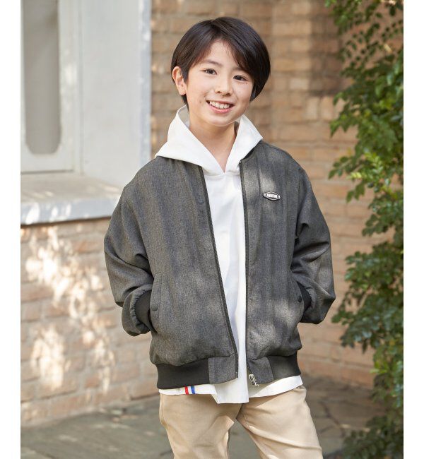 ikka kids「【親子コーデ】リネンライクブルゾン（110~160cm）」|その他|