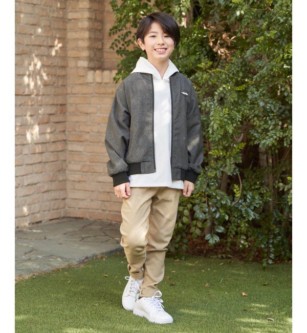 ikka kids「【親子コーデ】リネンライクブルゾン（110~160cm）」|その他|