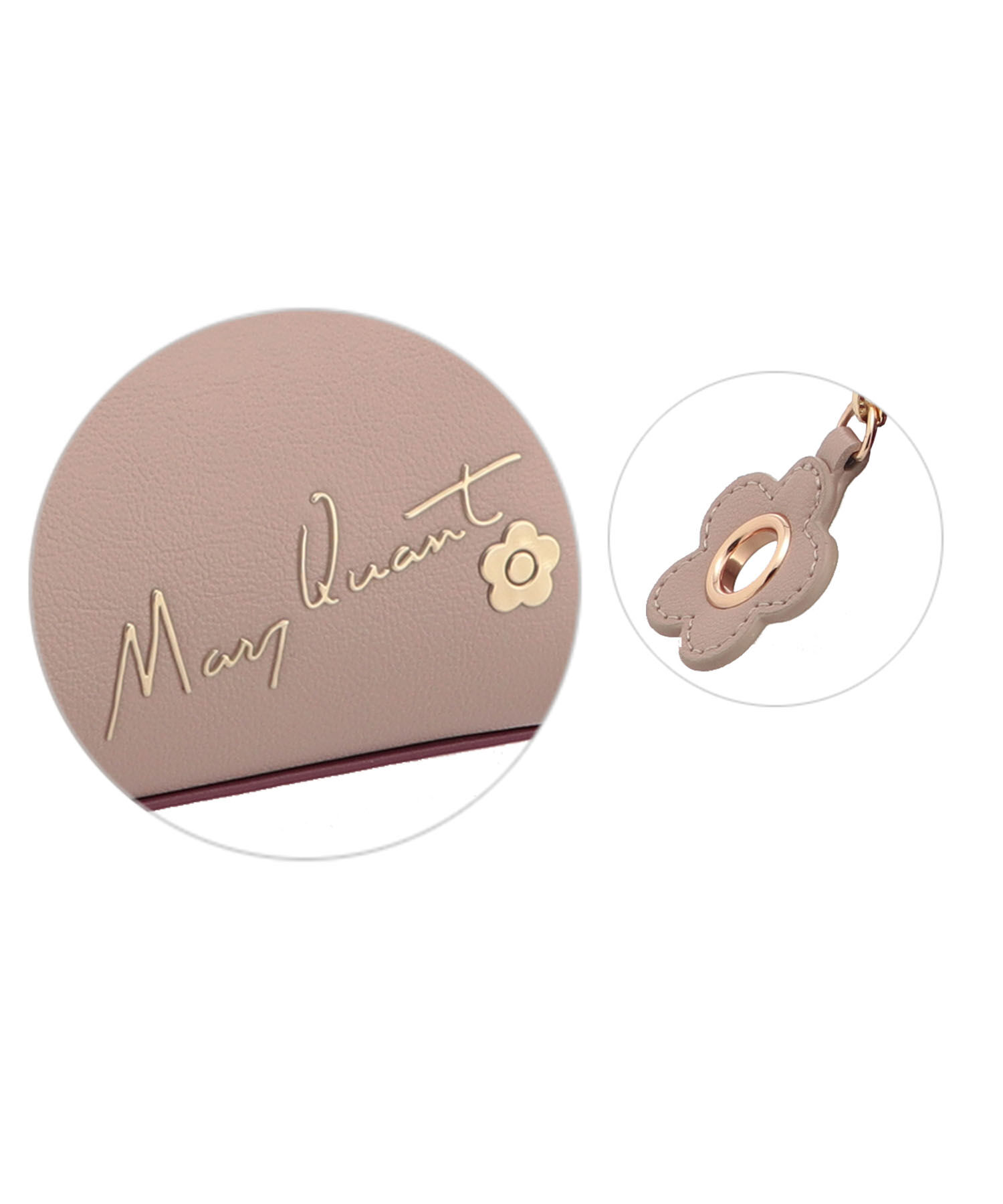 MARY QUANT「フリップサイドデイジー スクエアペンケース」|ポーチ|