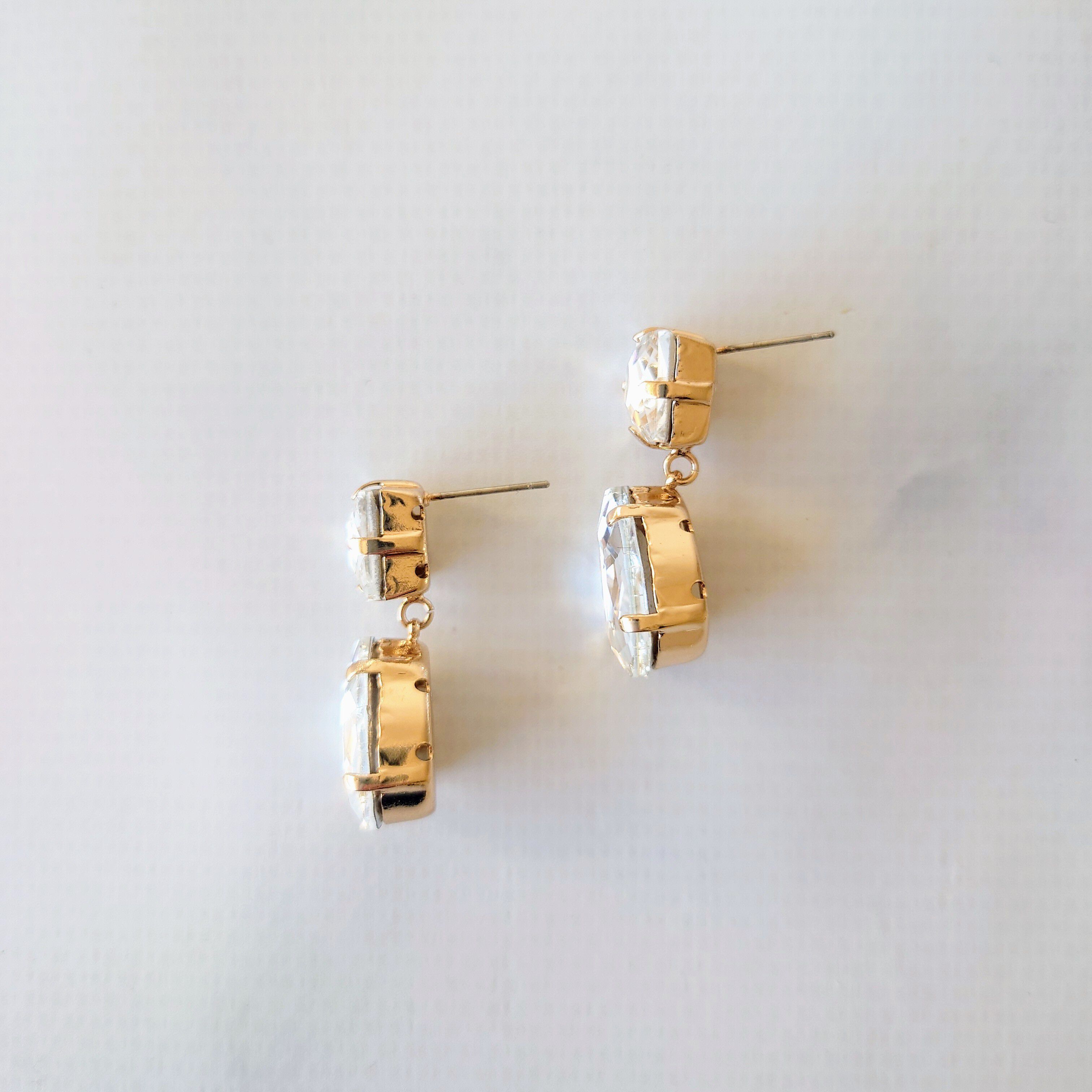 MARQUISE「クリアビジューピアス」|ピアス|