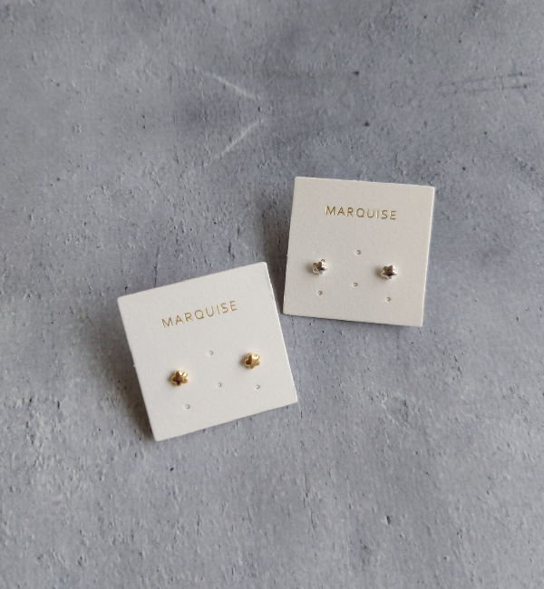 MARQUISE「ミニマルスターピアス」|ピアス|