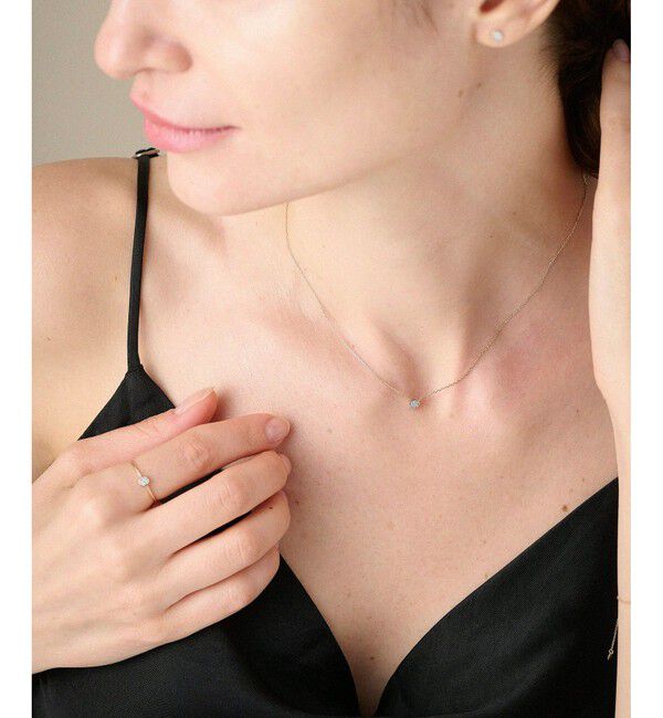 ete「K10YG ブリリアント ダイヤモンド ネックレス」|ネックレス|