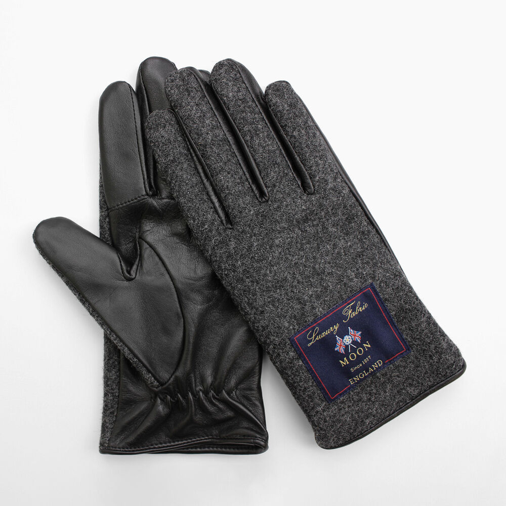 BACKYARD FAMILY「クロダ 手袋 メンズ 通販 グローブ MOON ムーン 手ぶくろ スマートフォン対応 スマホ 対応」|手袋|グレー3