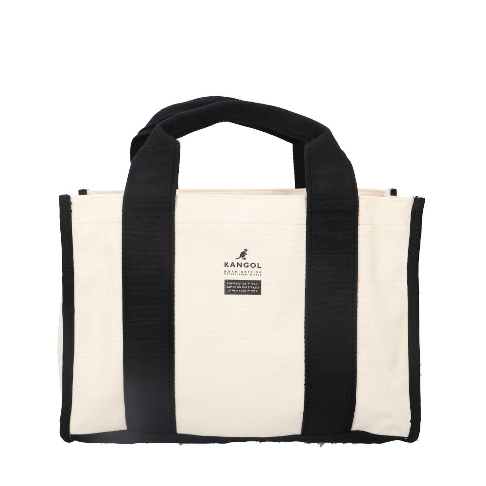 BACKYARD FAMILY「KANGOL カンゴール 2WAY バッグ 250-2192 通販 サブバッグ マルチバッグ」|トートバッグ|ホワイト1