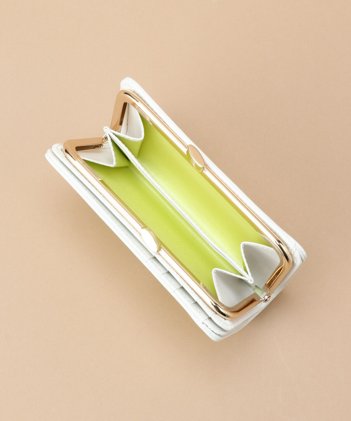 Samantha Thavasa「シンプルバイカラー口金折財布」|財布|