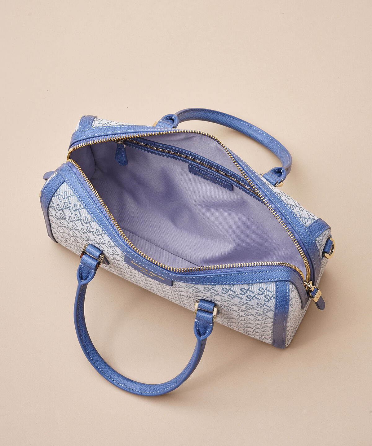 Samantha Thavasa「ST Jacquard ボストン オリゾンタール」|ボストンバッグ|