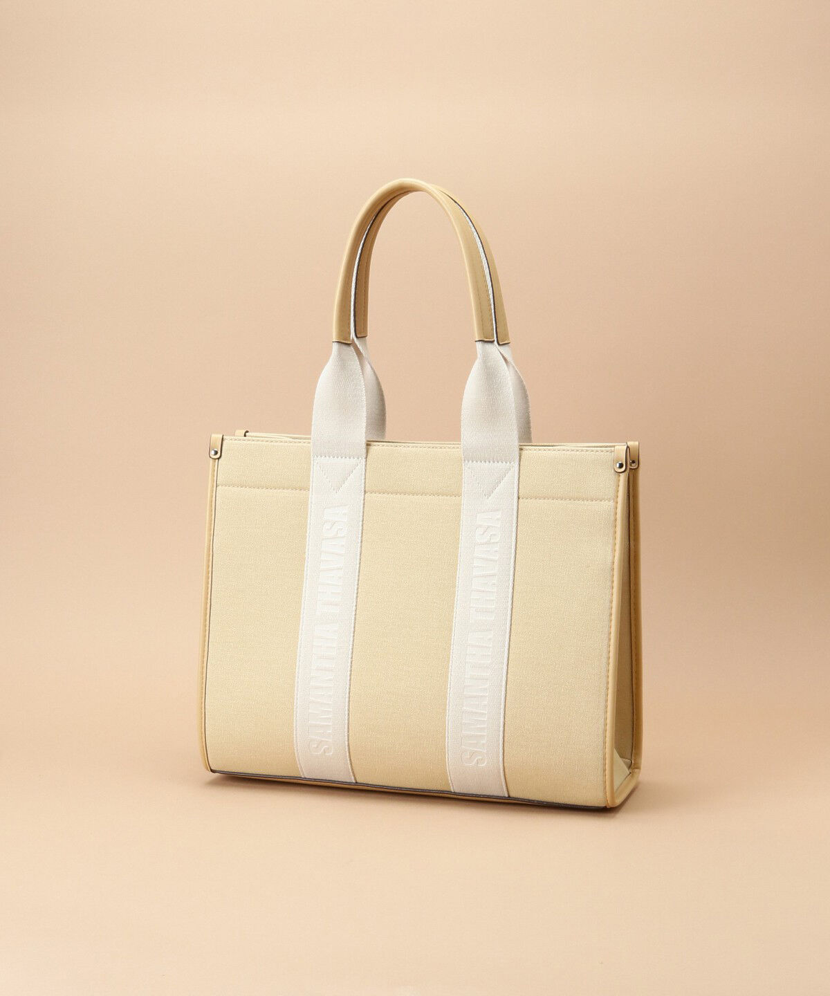 Samantha Thavasa「スクエアキャンバストート 大サイズ」|トートバッグ|