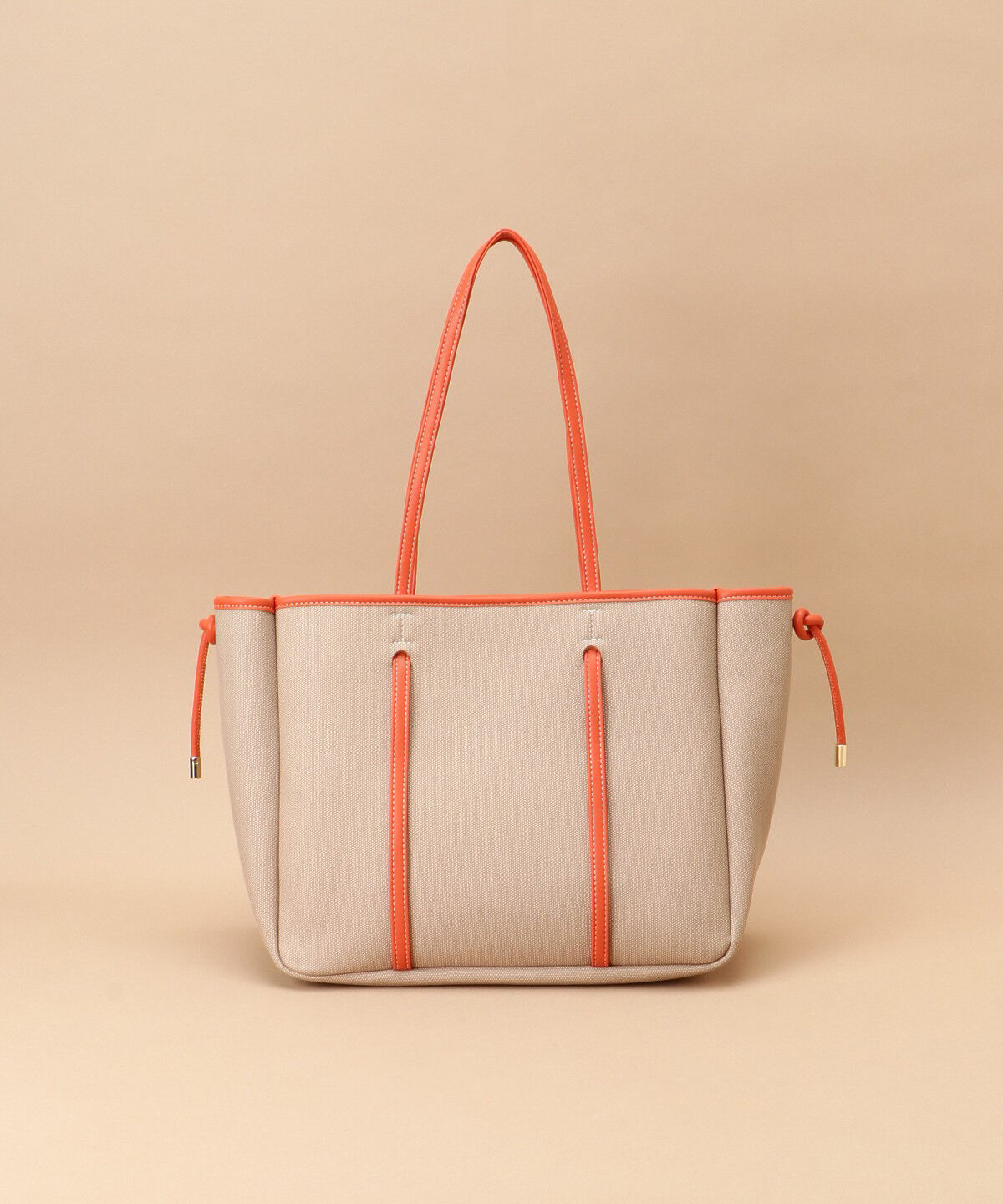 Samantha Thavasa「キャンバスデザイン 合皮トートバッグ 大サイズ」|トートバッグ|