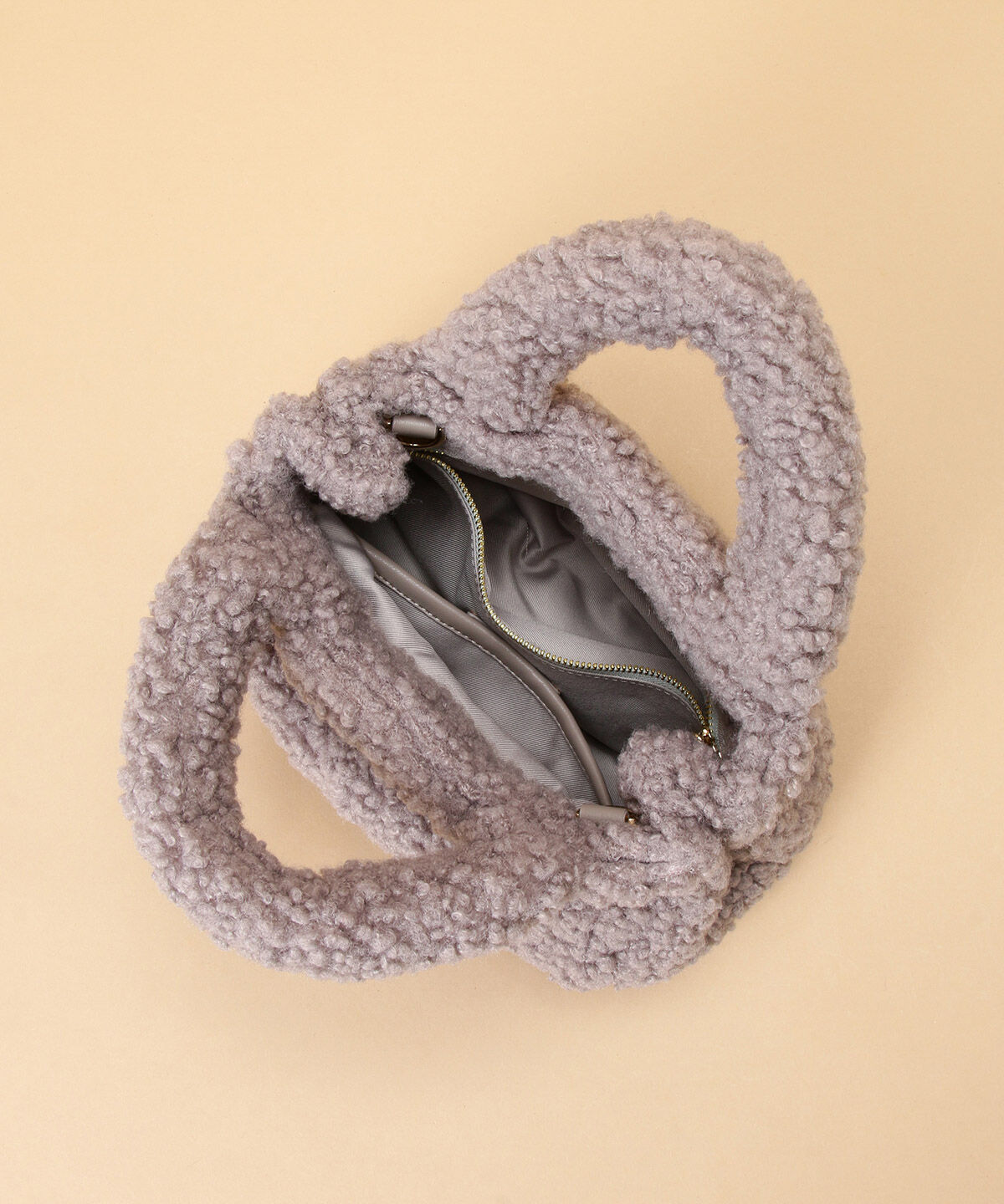 Samantha Thavasa「カールファー ミニバッグ」|ハンドバッグ|