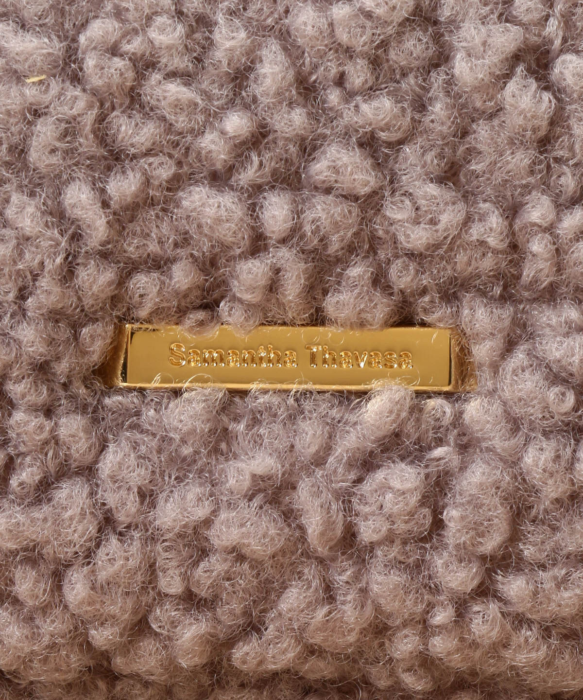 Samantha Thavasa「カールファー ミニバッグ」|ハンドバッグ|