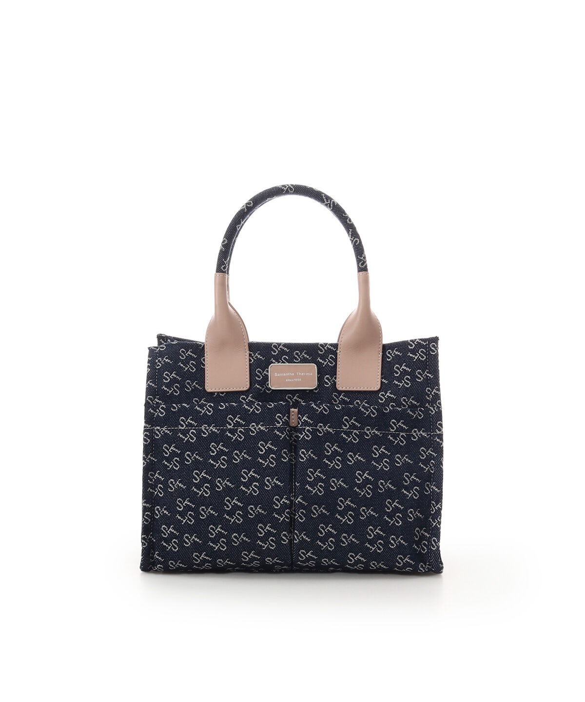 Samantha Thavasa「Denim ST Jacquard Ⅱ ハンドバッグ」|ハンドバッグ|ピンク