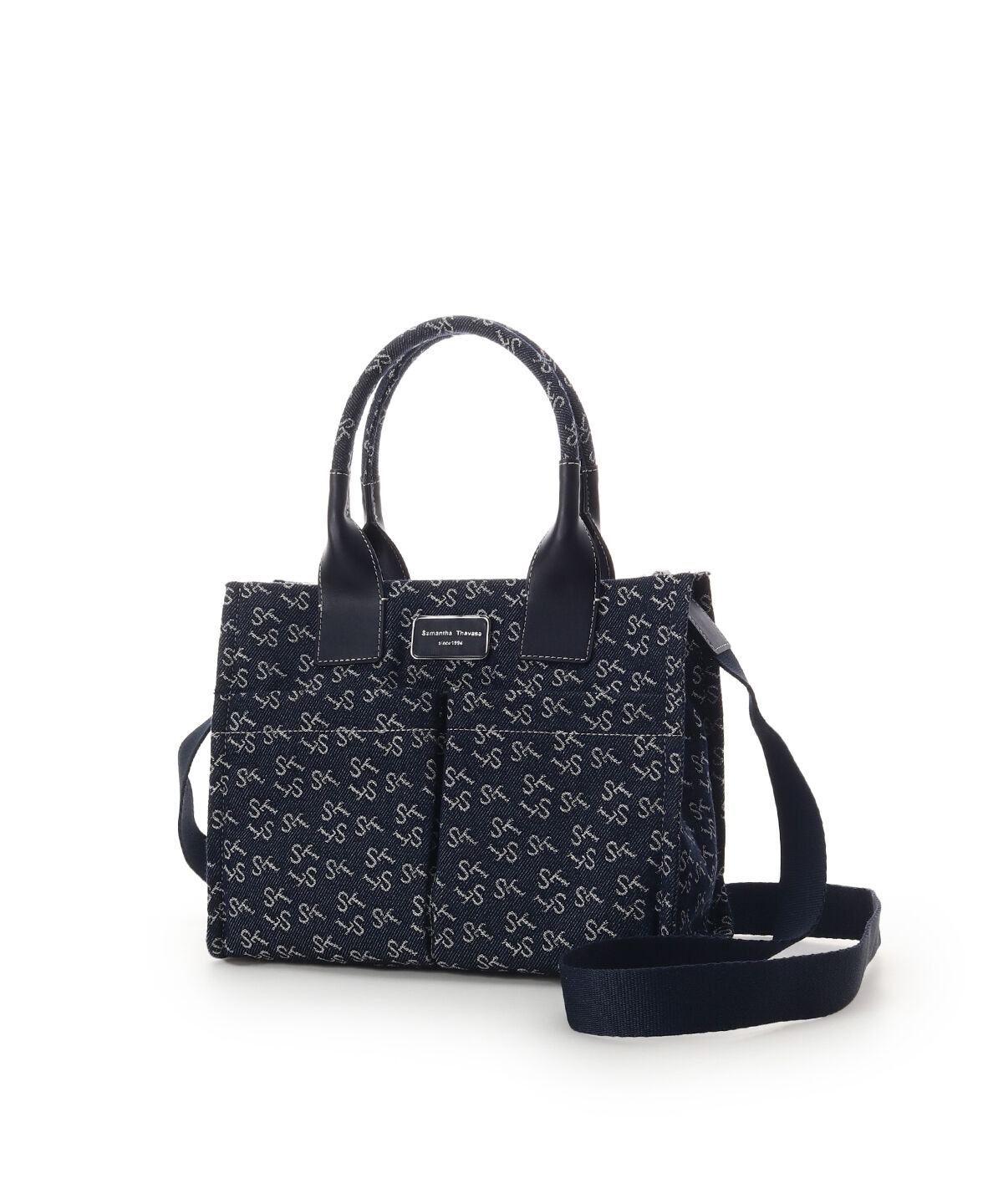 Samantha Thavasa「Denim ST Jacquard Ⅱ ハンドバッグ」|ハンドバッグ|