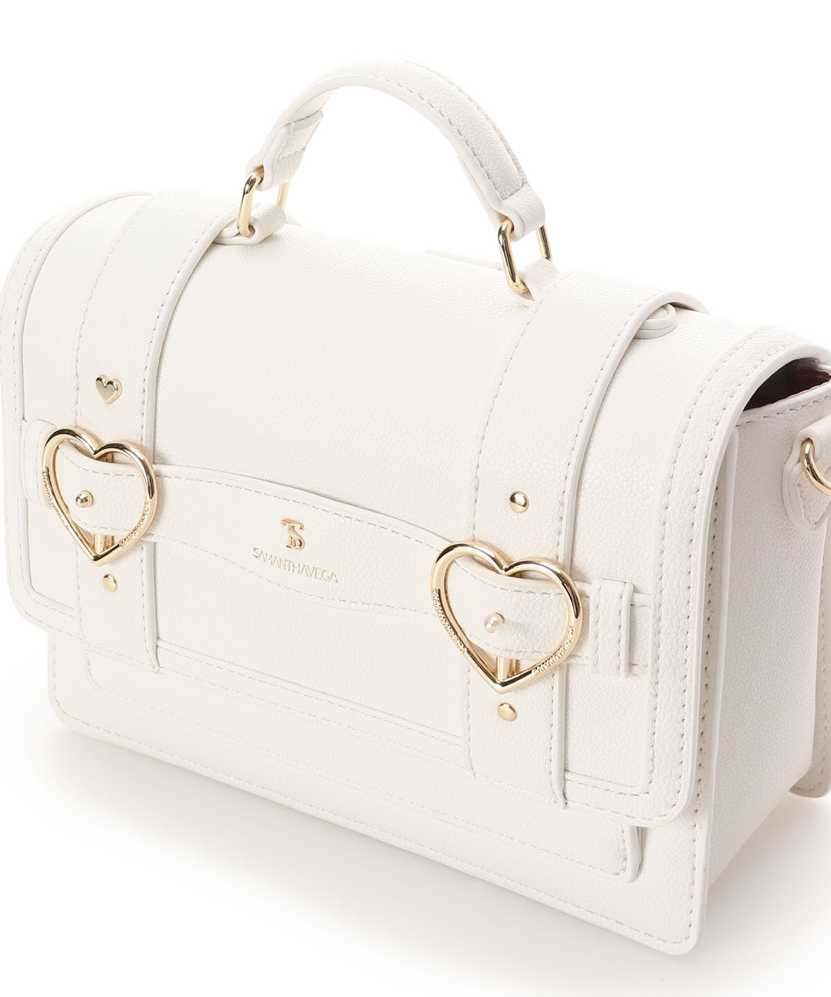Samantha Vega「ハートベルトサッチェルショルダーバッグ」|ショルダー・メッセンジャー|