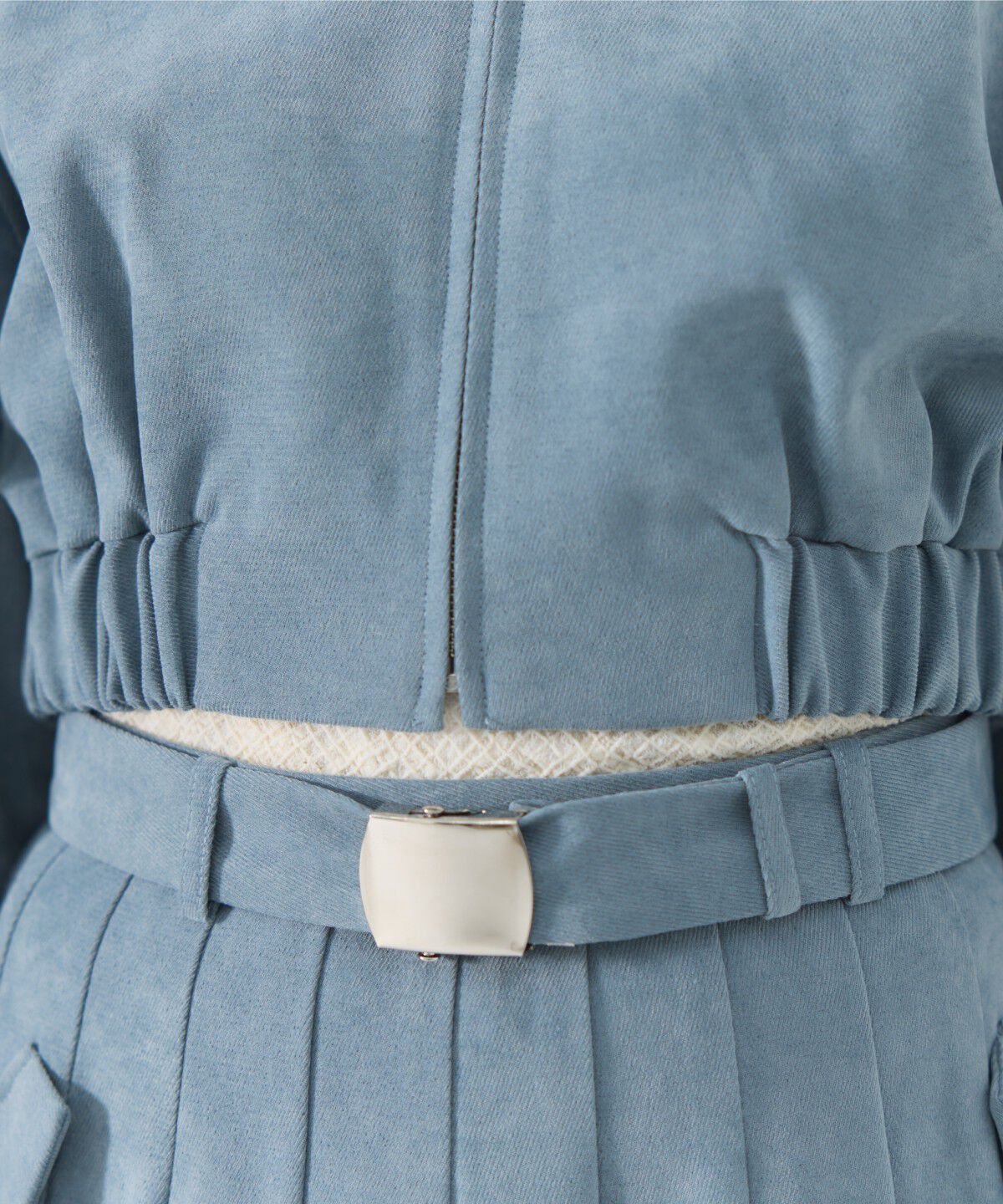 REDYAZEL「フロントジップショートブルゾン」|ブルゾン・スタジャン|