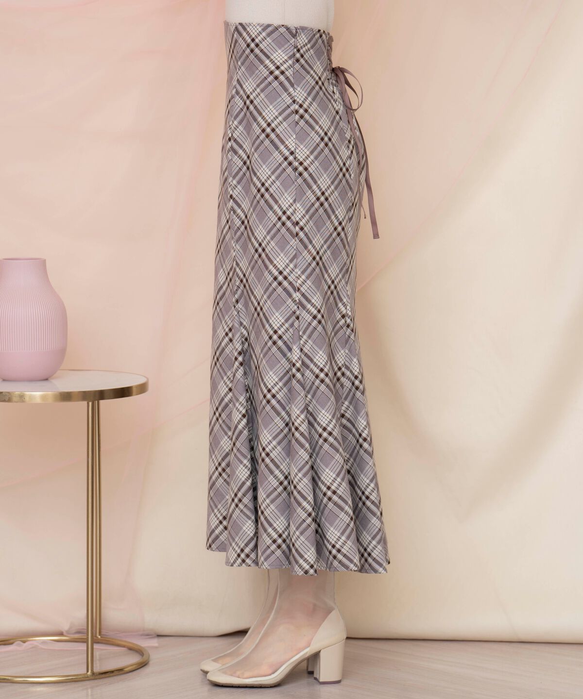 WILLSELECTION「ハイウエストマーメイドスカート」|フレア|