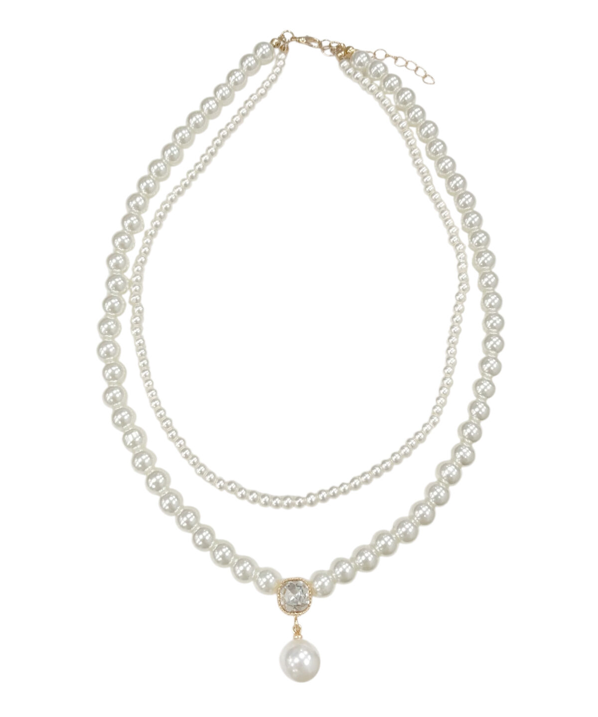 WILLSELECTION「ダブルラウンドパールネックレス」|ネックレス|オフ