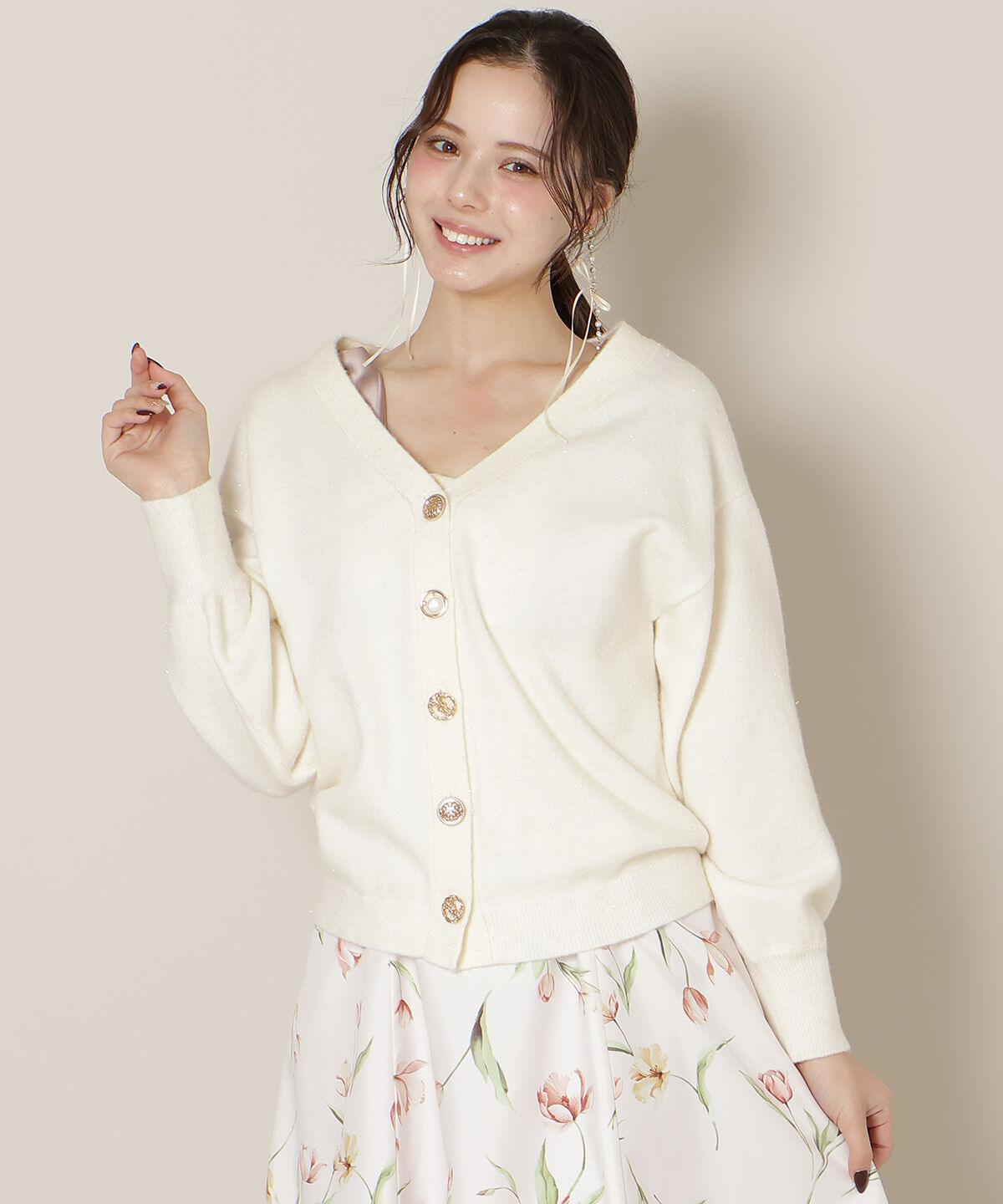 WILLSELECTION「ミドルゲージカーディガン」|カーディガン|