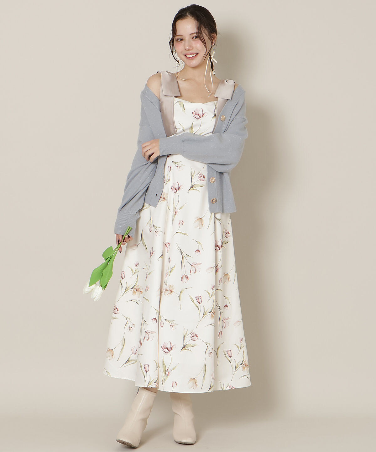 WILLSELECTION「ミドルゲージカーディガン」|カーディガン|