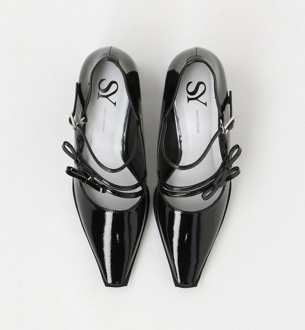 ODETTE E ODILE「＜SY＞ダブルリボン スクエア パンプス60&uarr;」|パンプス|