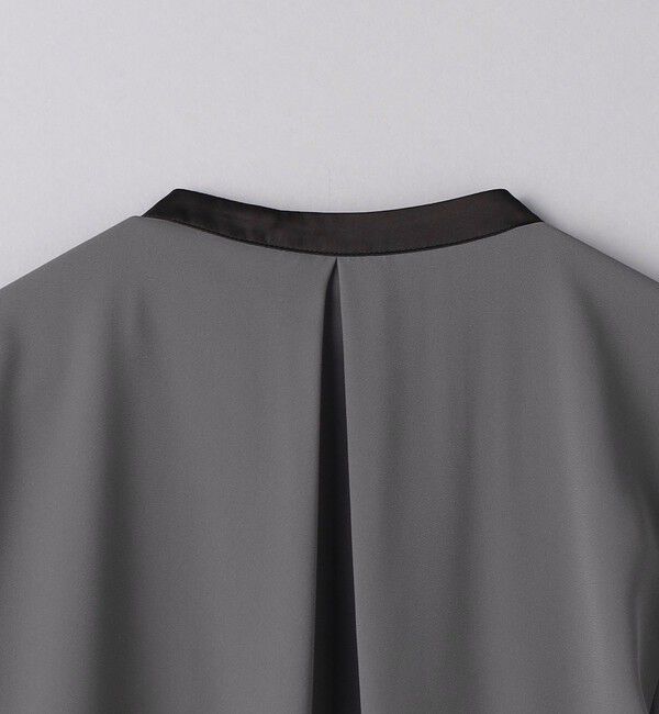 UNITED ARROWS「バイカラーパイピング ショートスリーブ ブラウス」|シャツ・ブラウス|