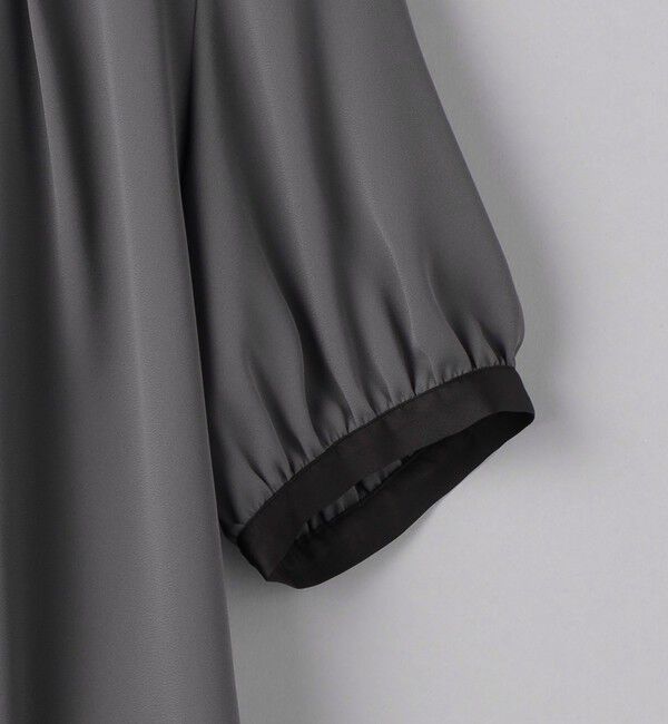 UNITED ARROWS「バイカラーパイピング ショートスリーブ ブラウス」|シャツ・ブラウス|