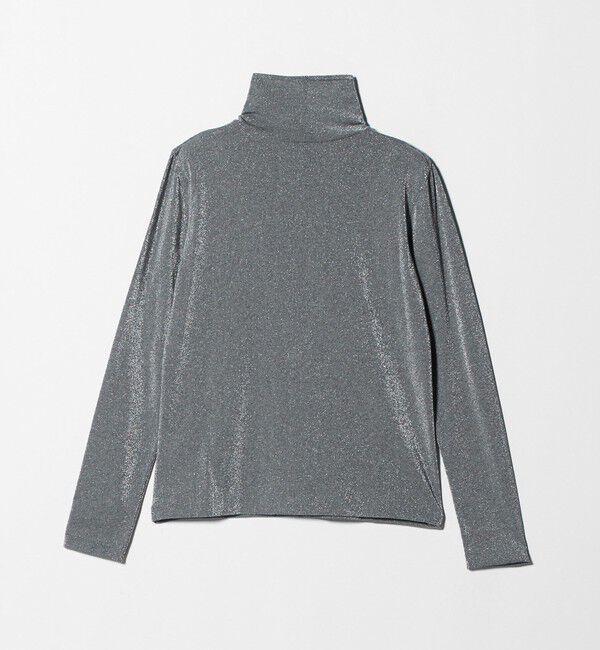 UNITED ARROWS「ラメ テンジク タートルネック カットソー ‐ウォッシャブル‐」|Tシャツ・カットソー|