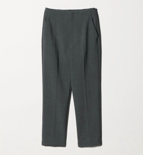 UNITED ARROWS「ダブルクロス スリムパンツ ‐ストレッチ ウォッシャブル‐」|スラックス|