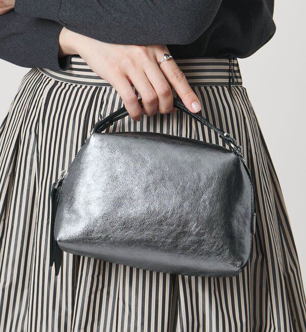 UNITED ARROWS「＜GIANNI CHIARINI＞ALIFA MTL S バッグ 26SS」|ショルダー・メッセンジャー|DK.GRAY