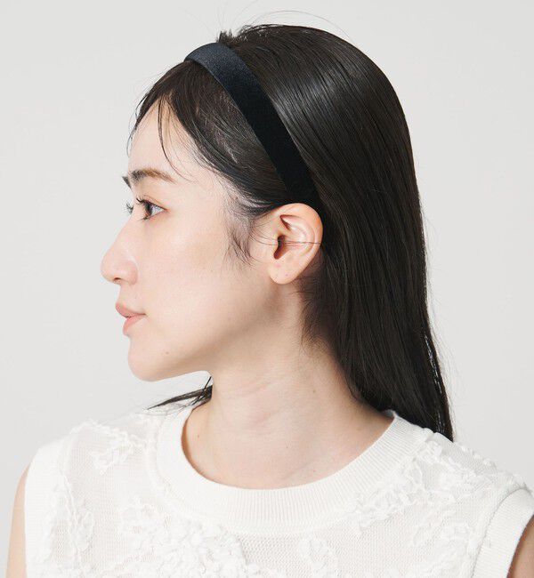 UNITED ARROWS「プレーン ヘッドバンド 23M」|カチューシャ|