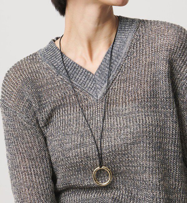 UNITED ARROWS「リング コードネックレス」|ネックレス|