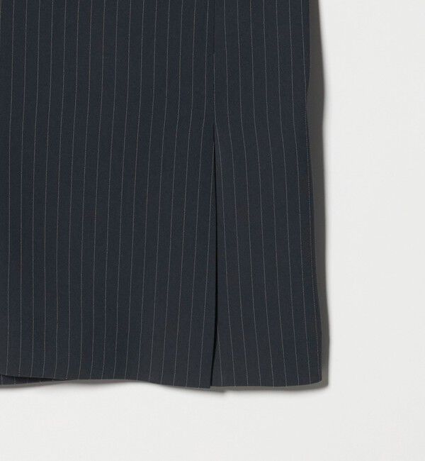 UNITED ARROWS「Drapy ピンストライプ テーラード ミドル ベスト」|ベスト・ジレ|