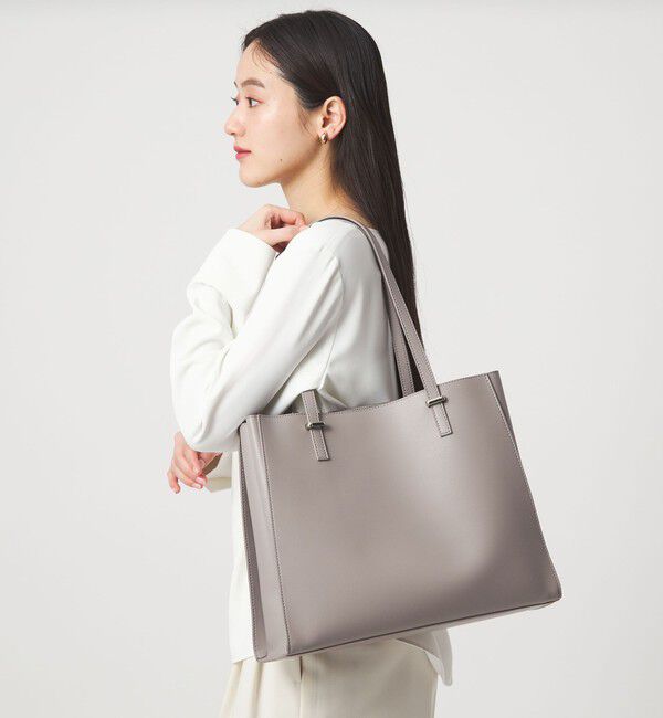 green label relaxing/【WEB限定】ワンポイント シンプル トートバッグ（ソフトPCバッグ付） / A4 / 通勤