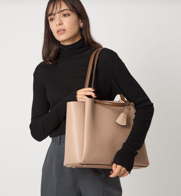 UNITED ARROWS green label relaxing「【WEB限定】NEW ダブルハンドルトートバッグ / A4 / 通勤 / PCバッグ付き」|ショルダー・メッセンジャー|