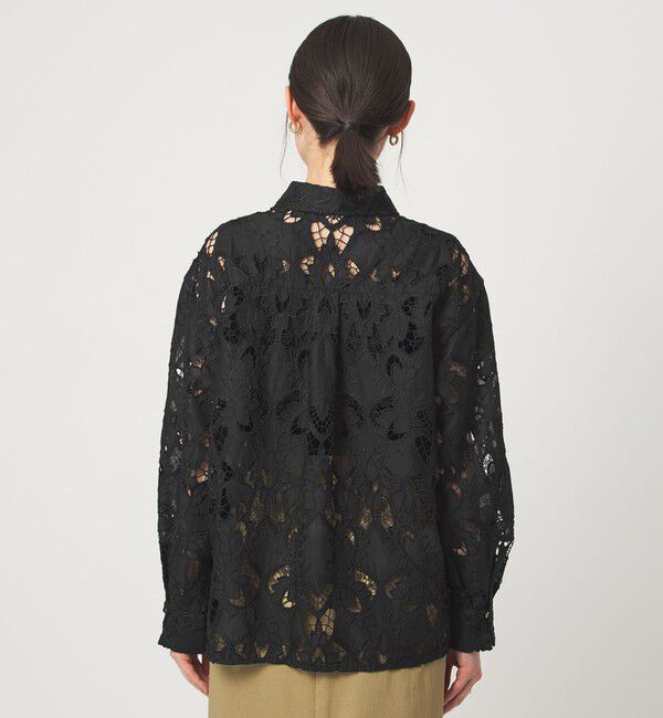 UNITED ARROWS green label relaxing「レース シャツ」|シャツ・ブラウス|