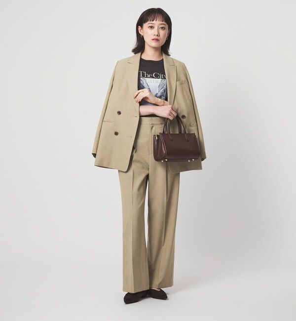 UNITED ARROWS green label relaxing「［size SHORTあり］ラミーブレンド ダブル ジャケット」|テーラードジャケット|