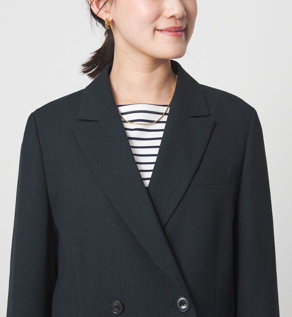 UNITED ARROWS green label relaxing「［size SHORTあり］ラミーブレンド ダブル ジャケット」|テーラードジャケット|