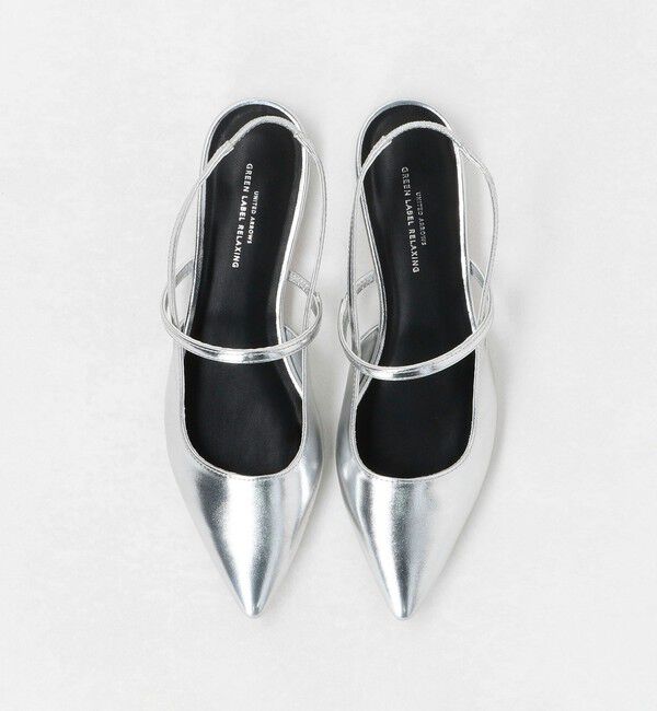 UNITED ARROWS green label relaxing「ポインテッド ストラップ シューズ」|パンプス|