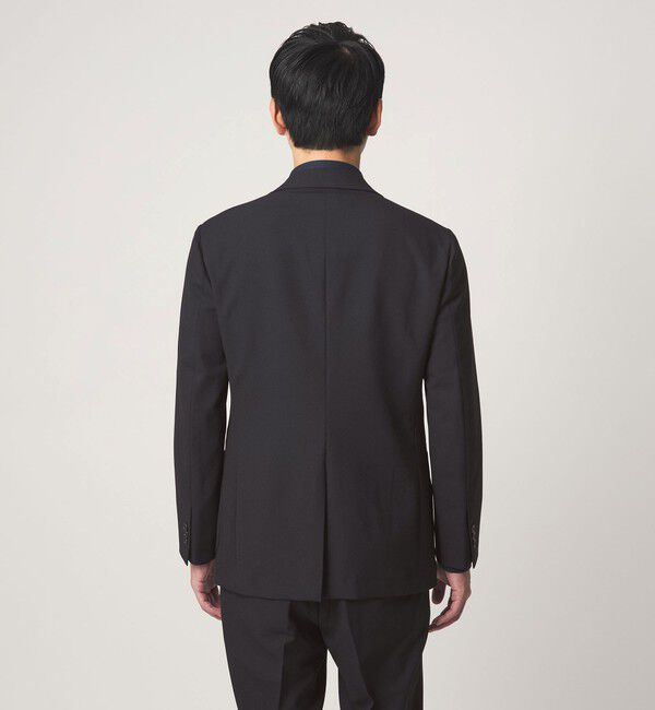 UNITED ARROWS green label relaxing「A+ ポリエステル シャークスキン 2B スタンダード セットアップ ジャケット -ウォッシャブル・ストレッチ-」|テーラードジャケット|