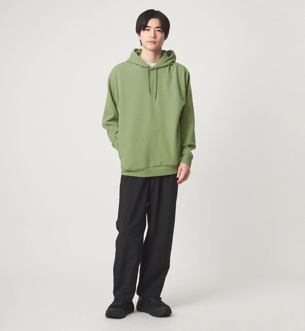 UNITED ARROWS green label relaxing「アムンゼン ツイル フーディ パーカー -UVカット・吸水速乾・抗菌-」|パーカー|