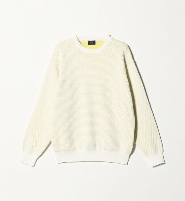 UNITED ARROWS green label relaxing「コットン リバー カノコ クルーネック ニット」|ニット・セーター|